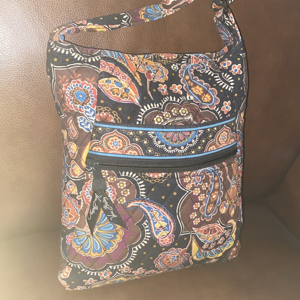 Vera Bradley “Cafe Latte” Crossbody Bag.